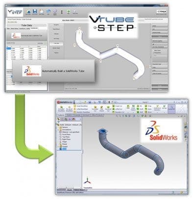 VTube-LASER SolidWorks export model