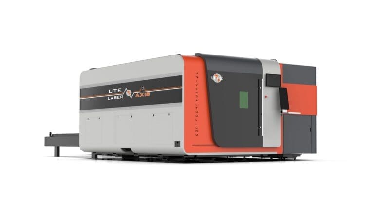 Laser cutting machine for metal fabrication